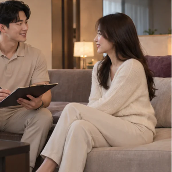아로마 지효웰빙 홈타이 안내 이미지